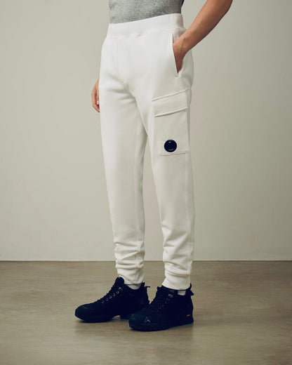 PANTALON DE SURVÊTEMENT CARGO - BLANC