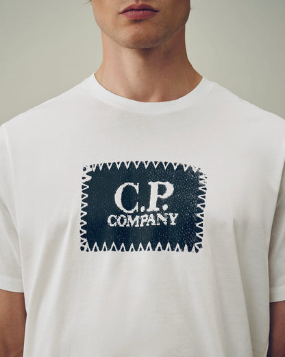 T-SHIRT EN JERSEY - BLANC